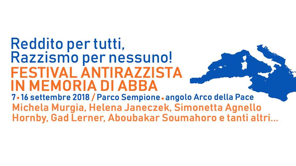 Festival antirazzista per Abba: scrittori e ospiti internazionali a Milano